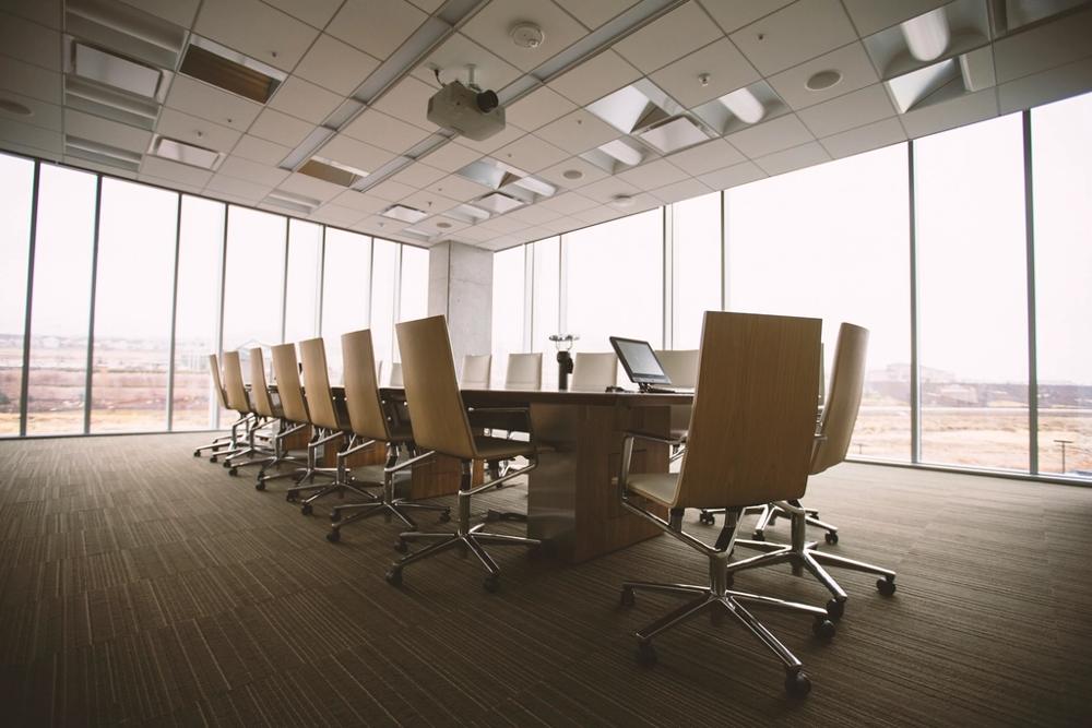 A UK business office interior