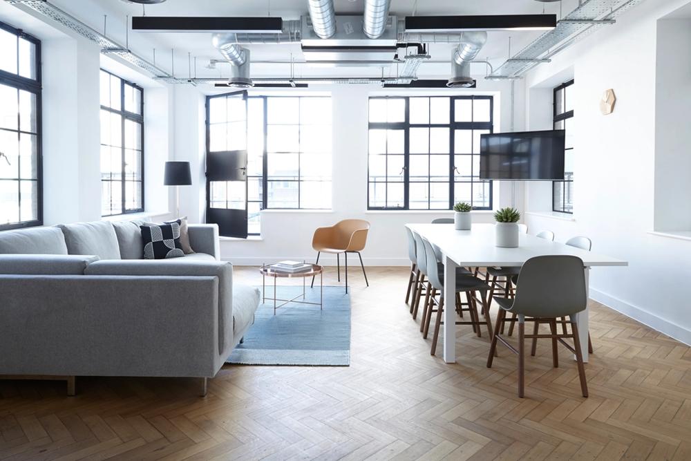 A UK business office interior
